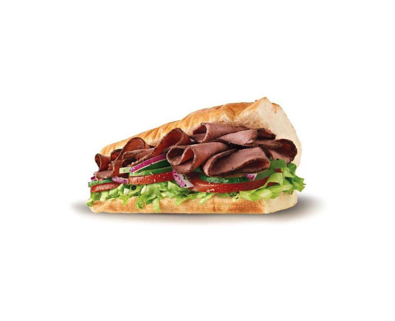 Roast Beef Footlong Meal